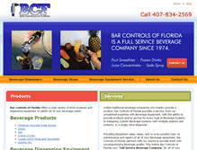 Tablet Screenshot of barcontrolsofflorida.com